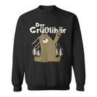 Grüßlibär Cute Bear Waving S Sweatshirt