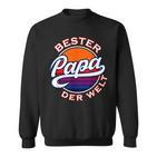 Herren Bester Papa Der Welt 1Atertag -Atertagsgeschenk Sweatshirt