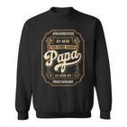 Herren Bürgermeister Papa Ehreatertag Orstvorsteherater Sweatshirt