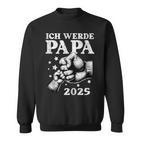 Herren Ich Werde Papa 2025 Baby Ankündigung Papa 2025 Sweatshirt