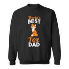 Herren Weltbester Fuchs Papa Sweatshirt