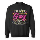 Ich Bin Nicht Schwul Aber 20$ Sind 20$ Bachelor Party Sweatshirt