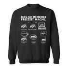 Was Ich In Meiner Freizeit Mache Traktor Landwirt Sweatshirt