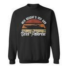 Ich Reichts Ich Geh Boot Driving Yacht Captain Sweatshirt