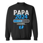 Ich Werde Papa German Language Sweatshirt