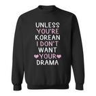 K-Drama Sweatshirt, Ideal für Fans Koreanischer Serien