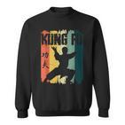 Kung Fu Retro Vintage Sunset Chinese Martial Arts Sweatshirt