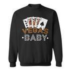 Las Vegas Nevada Strip Glücksspielproblem Sweatshirt, Schwarz S