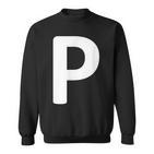 Letter P Sweatshirt