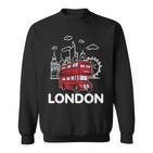 London Vibes Famous London Landmarks Souvenir London Love Sweatshirt