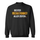 Mechatroniker Bester Mechatroniker Beruf German Language Sweatshirt