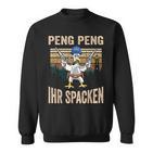 Moinsen Moin Peng Peng Her Spacken Moin Moin Seagull Digga Sweatshirt