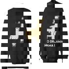 No Drama Lama Fun For Lama & Alpaka Fans Sweatshirt