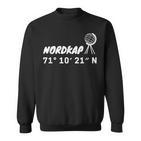 Nordkap Coordinates Sweatshirt