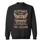 Oldtimer Baujahr 1969 Geboren Vintage Birthday Retro Black S Sweatshirt