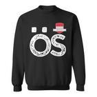 Österreich Menschenflagge Buchstaben Ö Und S Österreich Österreich Sweatshirt