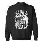 Papa & Sohn Das Perfekte Angel Team Fishing Fishing Sweatshirt