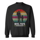 Para Papa Nivel Papá Desbloqueado Regalos Dia Del Padre Kapuzenjacke Sweatshirt