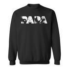 Pferd Reiter Papa Retrointage Lustig Papa Pferd Reiter Kapuzenjacke Sweatshirt