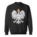 Poland Eagle Polish Symbol Sign Vintage Retro Sweatshirt