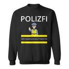 Polizfi Der Anzeigenhauptmeister Distributes Nodules Meme Sweatshirt