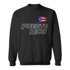 Puerto Rico 2023 Vintage Flag Pride Pr Boricua Puerto Rico Sweatshirt