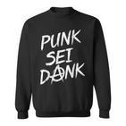 Punk Anarchy Slogan Sweatshirt