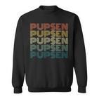 Pupsen Furzen Vintage Retro  Sweatshirt