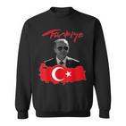 Recep Tayyip Erdogan Türkiye Flag Sweatshirt