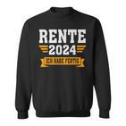 Rente 2024 Ich Habe Fertig Rentner Black Sweatshirt