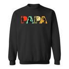 Retro-Bauingenieur Papa Stolzer Bauingenieur Papa Kapuzenjacke Sweatshirt