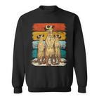 Retro Meerkat Sweatshirt