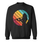 Retrointage Flute Musician Flute Player Sweatshirt