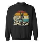 Santa Cruz City California Souvenir Vintage Retro Sweatshirt