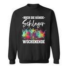 Schlagerparty Schlager Black S Sweatshirt