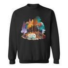 Schöne Camping-Erlebnisse Mit Wohnwagen Und Campingwagen Sweatshirt