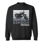 Simson Driver Ddr Moped Two Stroke S51 Vintage Sweatshirt
