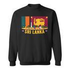 Sri Lanka Flag And Friendship Sweatshirt