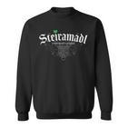 Steiramadl Wozechts Original Steirerin Madl Steiermark Sweatshirt