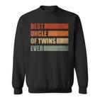 Twin Soncle Retro Uncle Of Gemini Sweatshirt