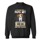 Vater Papaatertag Jack Russell Terrier Papa Sweatshirt