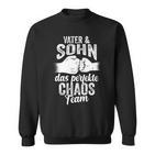 Vater Und Sohn Papaatertagater Sweatshirt