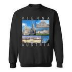Vienna Austria Souvenir Vienna Famous Landmarks Sweatshirt