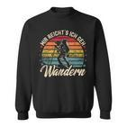 Vintage Mir Reicht's Ich Geh Wander Sweatshirt