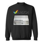 Vintage Retro Computer Amiga 80S Nerd Sweatshirt