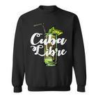 Viva Libre Cocktail Cuba Sweatshirt