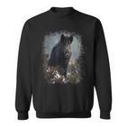 Waldmystik Schwarzbär Sweatshirt für Herren, Mystisches Natur Design