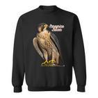 Wanderfalke Bird Watcher Bird Lover Sweatshirt