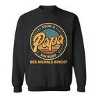 Weltbester Papaatertag Sohnater Sweatshirt