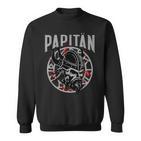 Wikinger Papa Herrenatertagater Geburtstag Sweatshirt